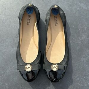 Classic Michael Kors Patent Leather Ballet Flat